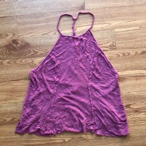 Free People Intimately Y-back Tank with Lace Back Detail